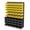 Yellow,Black, variant on Wall Mounted Storage Bins (60PCS) - Heavy Duty Garage Organizer, Tool Storage & Hardware Organizer for Nuts, Bolts, Screws - Wall Mount Tool Organizer Bins for Garage, Workshop, Retail