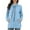 Blue, variant on Vedolay Hoodless Sweatshirts for Women Long Sleeve Slim Fit Sweater Top 2023 Orange,M