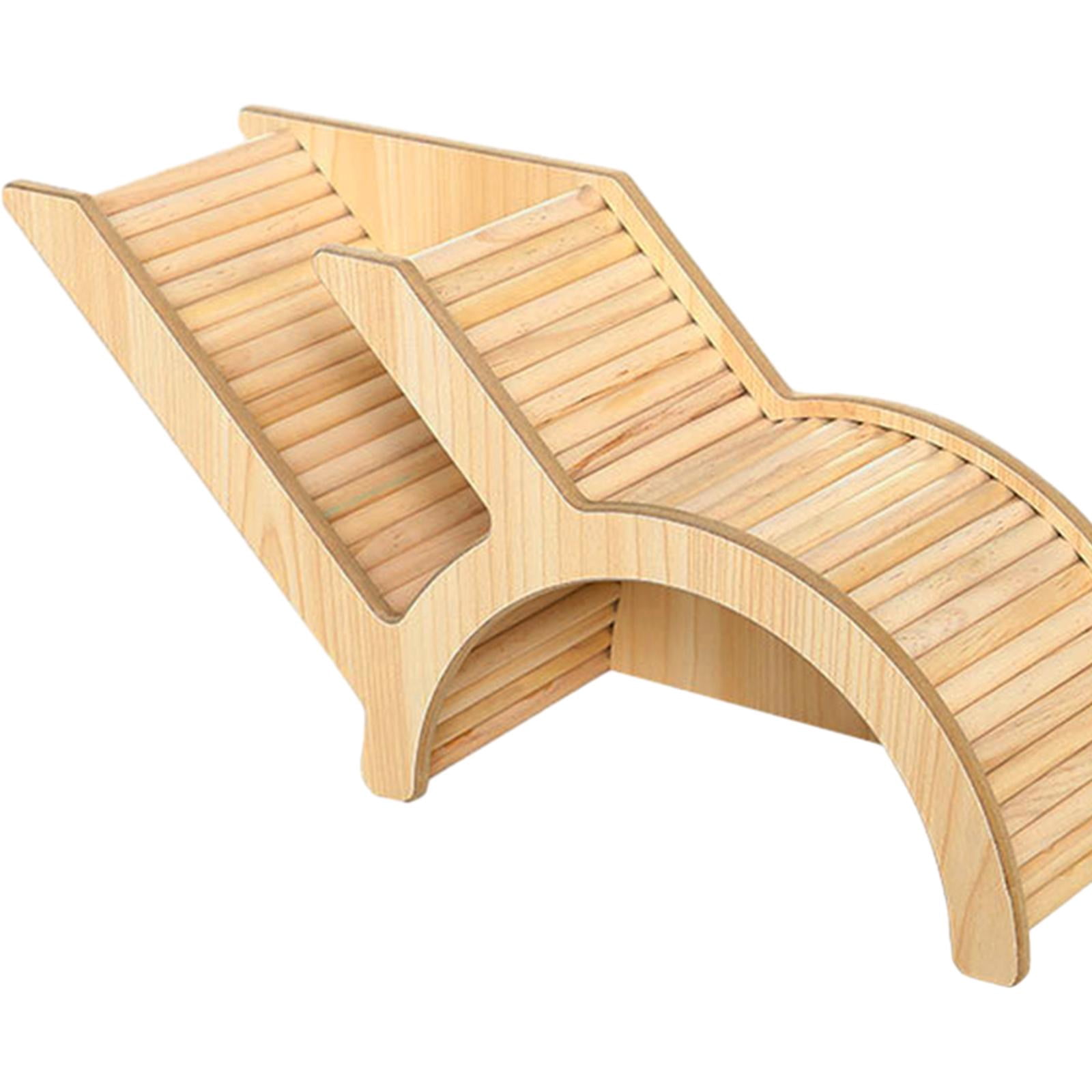 Bvdfgk Cage Accessories Chew Cage Toy Exploring Toy Wooden Hamster House for Chinchilla style B