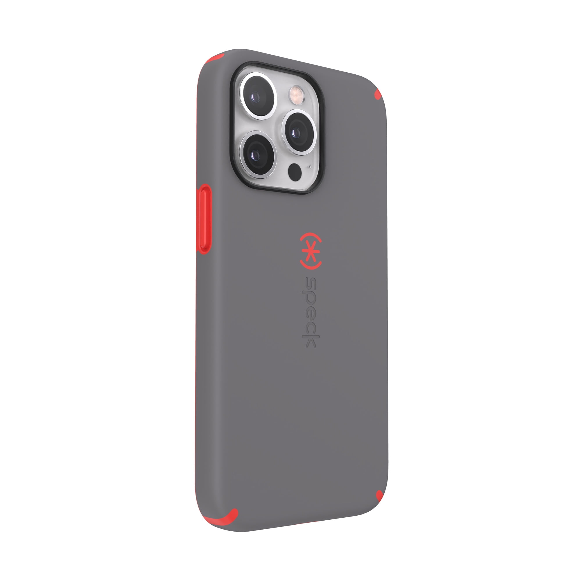 (2 pack) Speck iPhone 13 Pro Candyshell Pro phone case in Moody Gray and Turbo Red