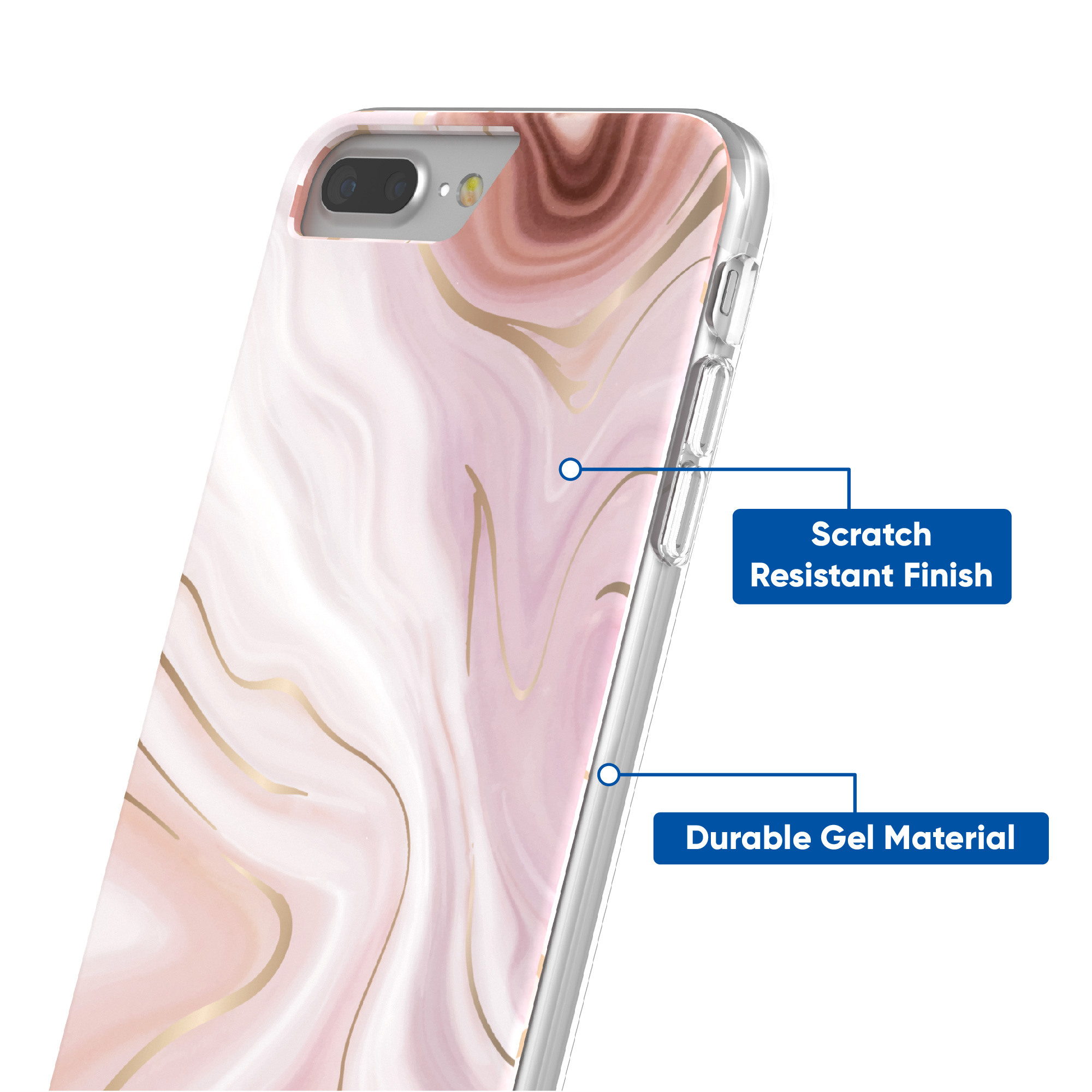 onn. Fashion Phone Case For iPhone 6 Plus, iPhone 6s Plus, iPhone 7 Plus, iPhone 8 Plus