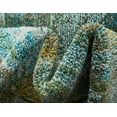 thumbnail image 4 of Unique Loom Jardin Collection Area Rug - Lilly (8' Square Turquoise/Gray), 4 of 7