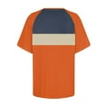 thumbnail image 5 of Zunfeo Summer Tops for Women 2024 Casual Cozy Tunic T Shirts Pullover Graphic Juniors Tops Under $10- Orange 4, 5 of 5
