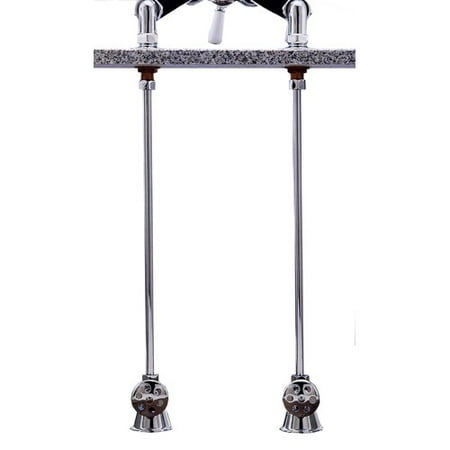 Strom Plumbing by Sign of the Crab Deck Mounted Supply Set