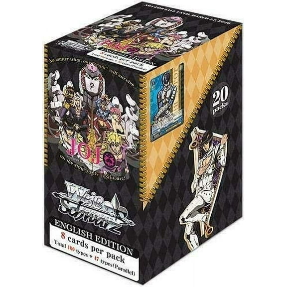 Weiss Schwarz JoJo's Bizarre Adventure Golden Wind English Booster Box