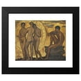 thumbnail image 2 of Johannes Kragh 24x20 Black Modern Framed Museum Art Print Titled - Paris’ Dom, 2 of 5