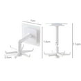 thumbnail image 2 of Kitchen Gadgets Accessories Bath Hook Wall Mounted 360° Rotating Coat Hanger, 2 of 2