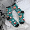 thumbnail image 5 of Vsdgher Medical Elements Crew Socks for Men & Women, Breathable Casual Athletic Ankle Socks, 5 of 6