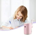thumbnail image 3 of Coollooc Pencil Sharpeners Manual Pencil Sharpener Cute and Simple Square Hand-cranked Sharpener Large Capacity Suitable for Drawing Design Students Portable and Safe, 3 of 8