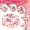 thumbnail image 3 of CSChome Cash Raffle Gift Box Christmas Money Gift Box: DIY Assembly Cash Holder with Vibrant Color for Creative Holiday Gifting, 3 of 6