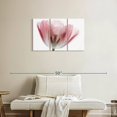 thumbnail image 2 of Elephant Stock Inside Out Iii Wall Art - Horizontal Multi Panel Canvas - Living Room Wall Decor - Floral And Botanical Multi Panel - Pink And White Decor By Elizabeth Urquhart - 33" x 20", 2 of 4