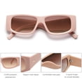 thumbnail image 4 of Gafas de Sol SOJOS Trendy Y2K Rectangulares Polarizadas SJ2228 Rosadas, 4 of 5