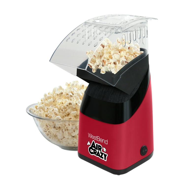 West Bend Air Crazy 4QT Hot Air Popcorn Machine Ventilation Technology