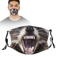thumbnail image 2 of SgJHXb Funny Animal Face Reusable Washable With Tiger Cat Dog Monkey Pig Designs For Kids & Adults, 2 of 5