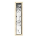 thumbnail image 2 of ArtToFrames 5" x 29" Silver with Black Lip Picture Frame, 5x29 inch Multi Wood Poster Frame (WOM-5193),  Pack, 2 of 7