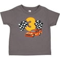 thumbnail image 3 of Inktastic Number Three Race Car Boys or Girls Toddler T-Shirt, 3 of 5