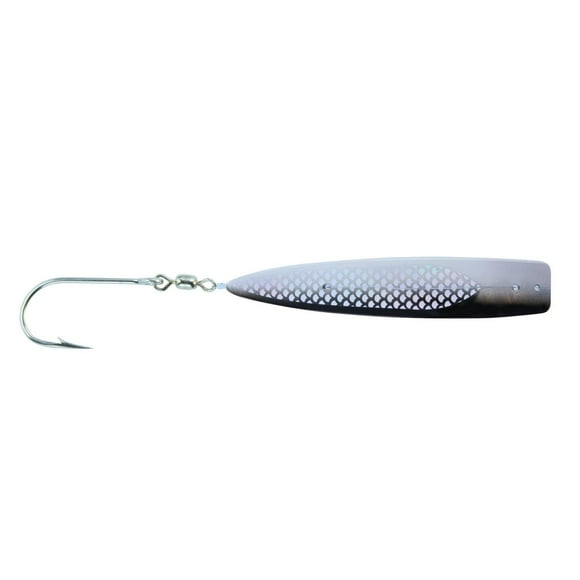Hot Spot A4-304 COPC Apex Trolling Lure 4", 4/0 Siwash Hook, , Black N White, Deadly for Walleye, Lakers