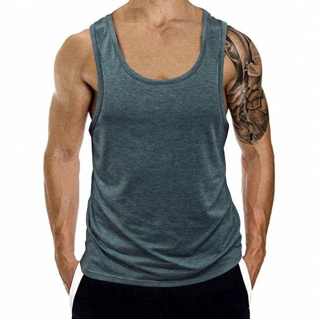 Product Men T Shirts | Product Title Workout Tank Top For Gym Athletic Performance Breathable Blend Muscle Tee For Training And Sports