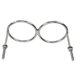 thumbnail image 5 of 316 Stainless Steel Double Ring Cup Holder with Mounting Nut Washer Solid Anti Tilting for RVs Yachts, 5 of 5