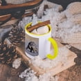 thumbnail image 5 of Botswana, Chobe Np, Leopard Tortoise, Savuti Marsh-Af05 Pso0186 - Paul Souders, 11oz Two-Tone Yellow Mug, 5 of 7