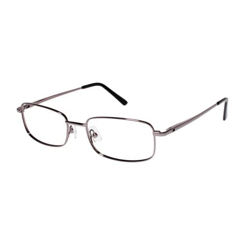 Wrangler Men's Spectacle Eyeglass Frames, Gunmetal 
