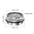 thumbnail image 2 of Uxcell G3/2 Male Threaded Aluminum Air Compressor Oil Level Gauge Sight Glass, 2 of 5