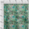 thumbnail image 2 of oneOone Polyester Lycra Light Mint Green Fabric Florals Quilting Supplies Print Sewing Fabric By The Yard 56 Inch Wide, 2 of 6