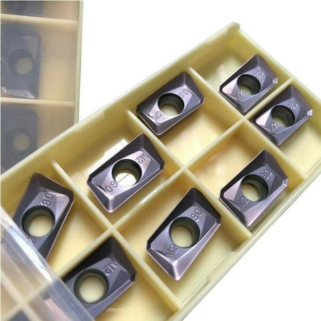 

GLFSIL 10pcs APMT1604PDER-M2 LF6018 CNC Milling Carbide inserts For stainless steel