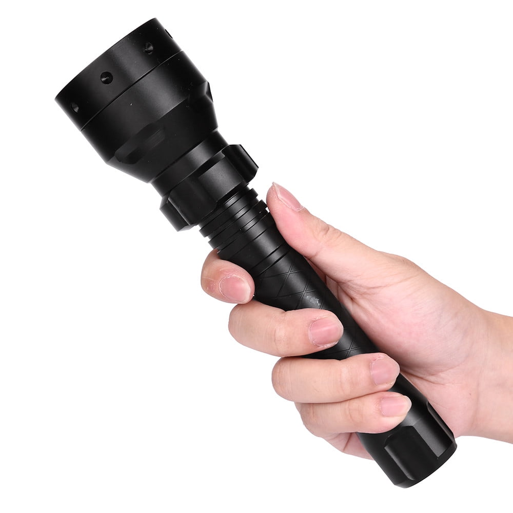 940nm IR LED Hunting Flashlight Torch Zoom Night Vision Lamp Light Scope Mout