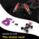 thumbnail image 3 of Ounissouiy Piezas de control remoto, soporte de montaje de Motor, coche de Control remoto profesional, accesorios de Motor de engranaje de lujo, reemplazo Kits de construcción modelo Púrpura Ounissouiy FN001446-05, 3 of 6
