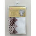 thumbnail image 2 of Lace Tablecloth -White/Burgundy, 54x72 Inch, 2 of 2