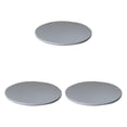 thumbnail image 4 of tamizeot Round Table Cloth Waterproof Dining Tablecloth Protector No Wash Cover Non Slide Decoration Party Bar Restaurant Hotel Gray 3Set, 4 of 6