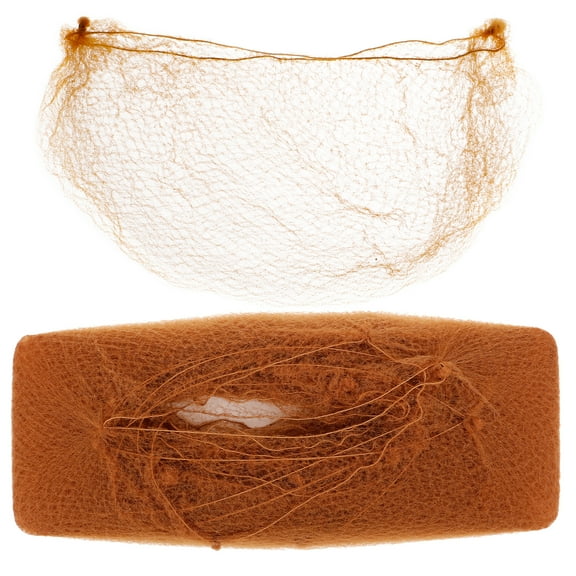 HEMOTON 50pcs Hair Bun Covers Hair Nets for Women and Girls Hair Accessories Ideal for Stewardess Nurses Waitresses