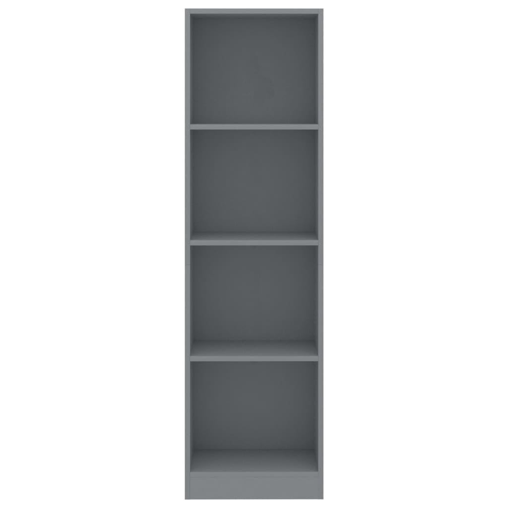 Kepooman 4-layer Modern Floor Cabinet, Home Book Cabinet,Side Corner Storage Cabinet for Kitchen, Wood White Kepooman 4-layer Modern Floor Cabinet, Home Book Cabinet,Side Corner Storage Cabinet for Kitchen, Wood White