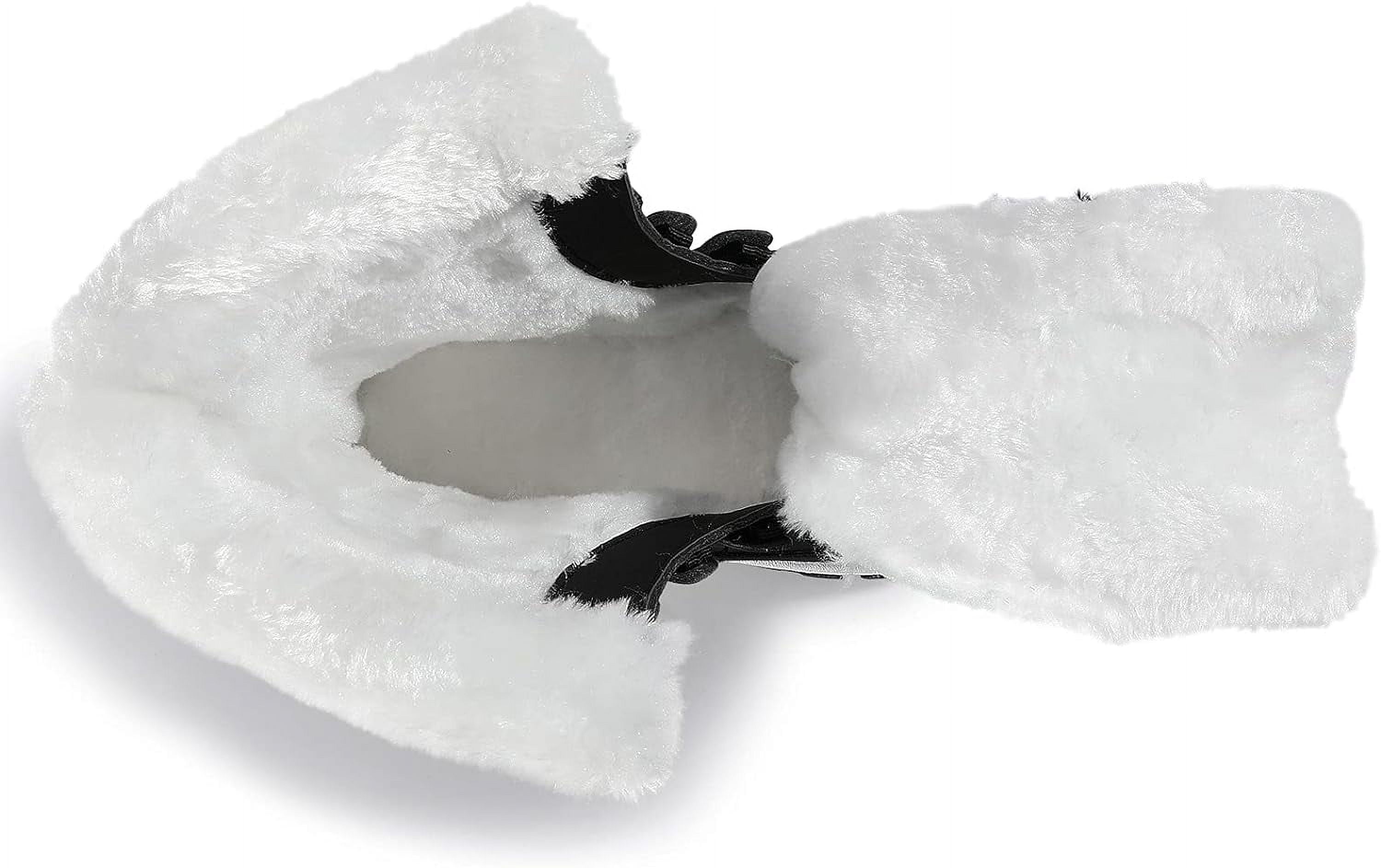 Womens Winter Snow Boots Waterproof Shoes Walking Comfortable Hiking Tennis Booties Furry Mid Calf Warm Lightweight