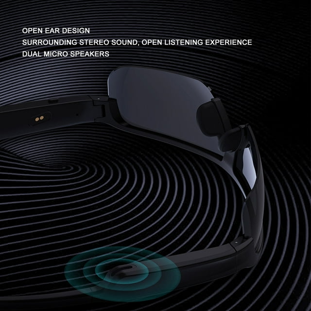 Smart Glasses, Sunglasses Low Latency Open Ear For Walking