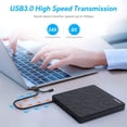 thumbnail image 3 of External DVD Drive, USB3.0 CD DVD +/-RW Burner for Laptops, Optical Drive with SD Slot, 3 of 10