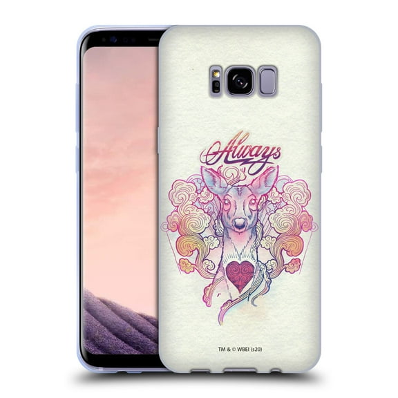 Head Case Designs Officially Licensed Harry Potter Deathly Hallows XXVI Always Stag Patronus Soft Gel Case Compatible with Samsung Samsung Galaxy S8 / S8 Plus