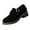 Black, variant on Booties for Women Comfortable Round Toe Chunky Heel Ankle Boots Cross Strap Side Zipper Women's Shoes 36