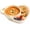 Beige, variant on Clearance! Ceramic Soup And Sandwich Bowl, 2-in-1 Split Bowl with Handle, Microwave & Dishwasher Safe Breakfast Bowl for Home Kitchen