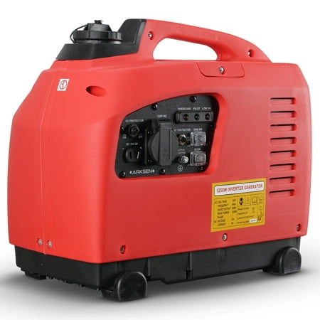 ARKSEN Portable Gas-Powered Quiet Inverter Generator Peak 1250-Watt Gasoline EPA (CARB)