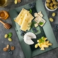 thumbnail image 5 of Grey Cutting Board, Concrete Room with a Hole in the Wall and Exit to Freedom Escape Destruction Theme, Decorative Tempered Glass Cutting and Serving Board, Large Size, Grey Green, by Ambesonne, 5 of 5