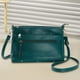 thumbnail image 2 of Paquete informal para mujer, bolso de viaje de cuero PU, bolso de ocio para niñas (verde), 2 of 3