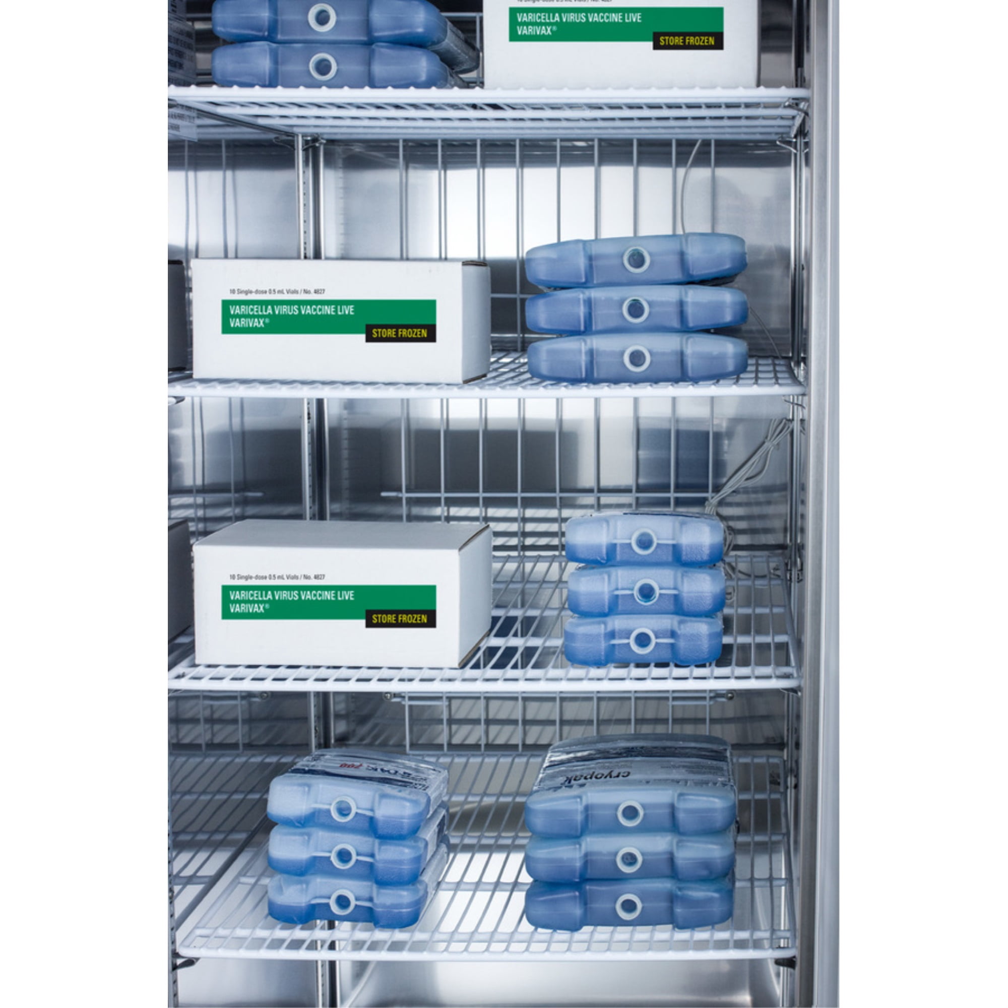 Pharma-Lab frost-free 49 cu.ft.2-door all-freezer in stainless steel