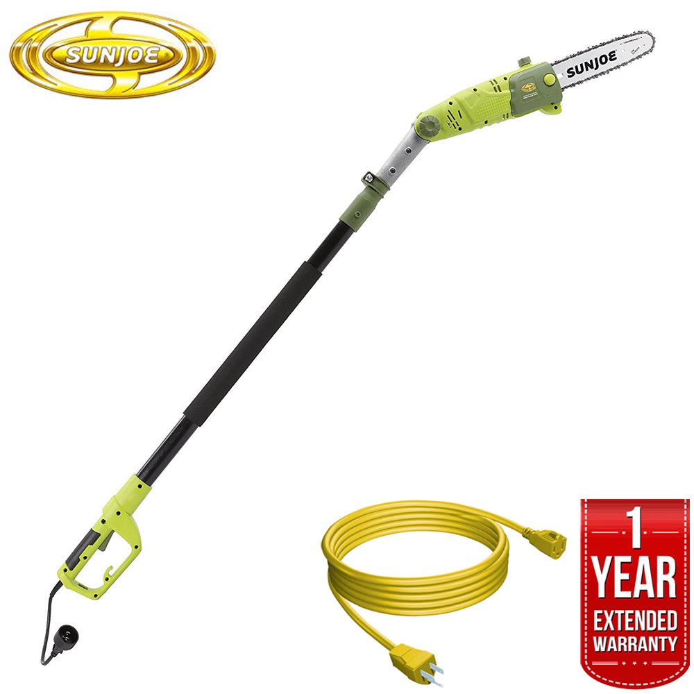 Sun Joe Saw Joe 10Inch 8Amp MultiAngle Telescopic Electric Pole
