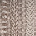 thumbnail image 5 of Stone Braided Stripe Throw, 5 of 8
