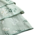 thumbnail image 2 of 4 Couleurs Robe d'Été Mignonne pour Bébé Filles Fleurs Imprimées Épaules Dénudées Sans Manches Robe Trapèze Mini Verte 0-3 Mois, 2 of 7