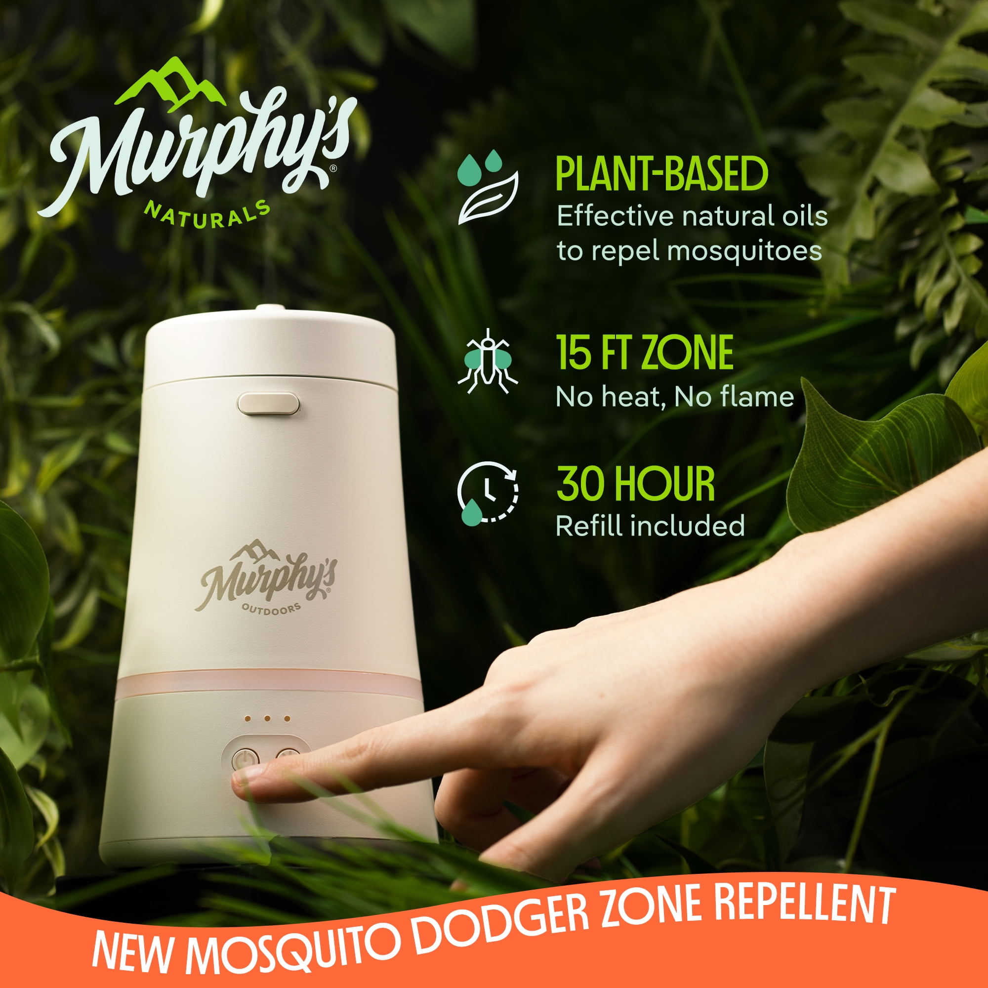 Murphy's Naturals Plant-Based Mosquito Dodger Zone Repellent