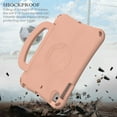thumbnail image 3 of EVA Kids Case for iPad mini 1/2/3/4/5, Lightweight Convertible Handle Stand Child-Proof Shockproof Protective Rugged Case for iPad mini 1/2/3/4/5, Pink, 3 of 6