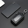 thumbnail image 6 of Multifunction Key Holder Bag Leather Case Ring Wallet Car Zipper Pouch Keychain, 6 of 9